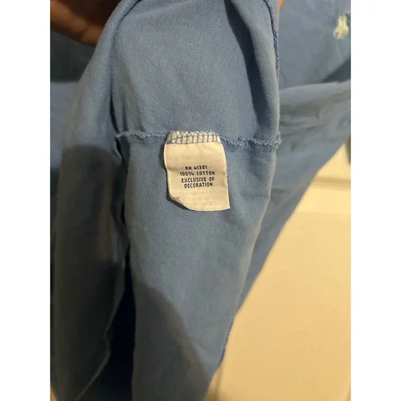 Polo Ralph Lauren Kids Blue Custom Fit Cotton T-Shirt‎ Size S - Picture 4 of 5